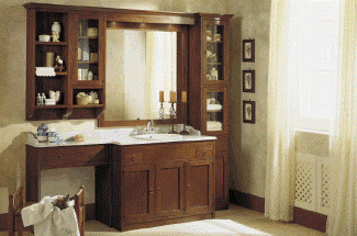 Класичні меблі для ванної кімнати