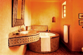 Ванна кімната в марокканському стилі - 40 фото