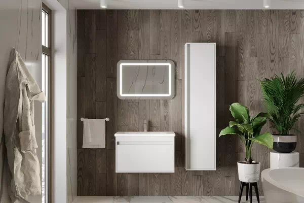 Комплект меблів для ванної Malta білий Ювента