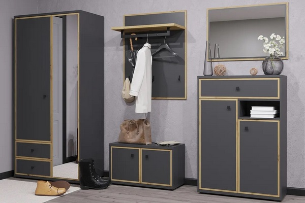 Модульний передпокій Ганновер антрацит Сокме