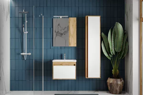 Комплект меблів для ванної Malta дуб вотан Ювента