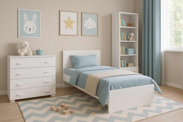 Дитячі меблі X-Скаут білі Санті