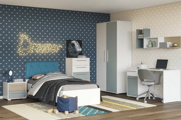 Детская мебель Твист голубой Світ Меблів