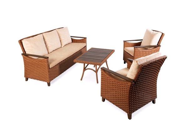 Садовая мебель из искусственного ротанга Бридж Pradex