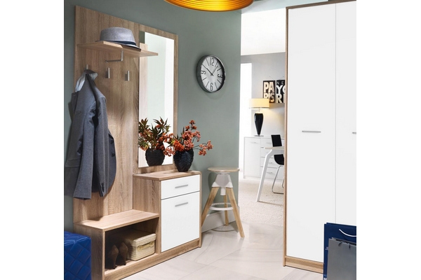 Модульний передпокій Непо дуб сонома / німфея альба Gerbor