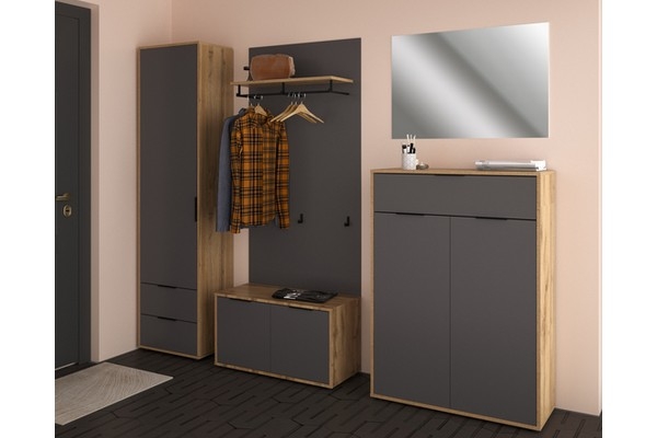 Модульний передпокій Нітро графіт Сокме