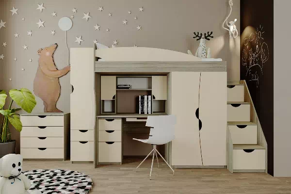Детская мебель Саванна лен Світ Меблів