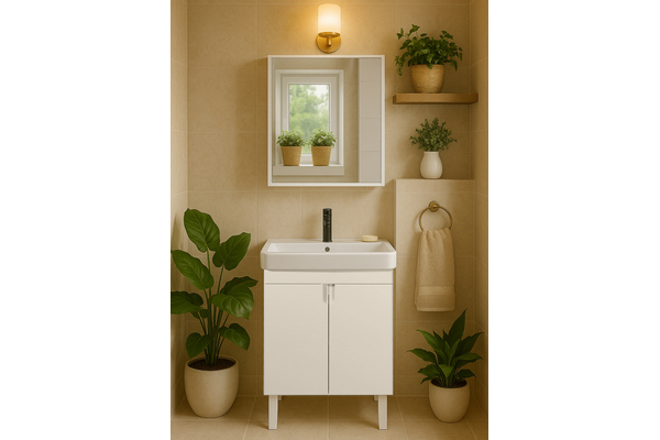 Комплект меблів для ванної Simple White Мойдодир