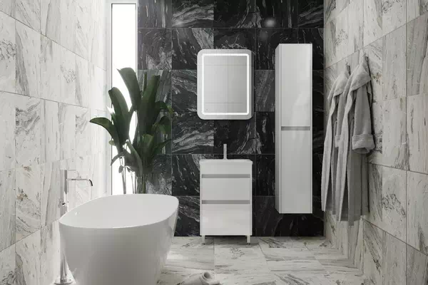 Комплект меблів для ванної Luton на ніжках Ювента