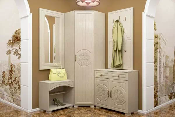 Модульний передпокій Монблан венге світлий Санті