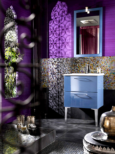 Ванна кімната у марокканському стилі фото №12