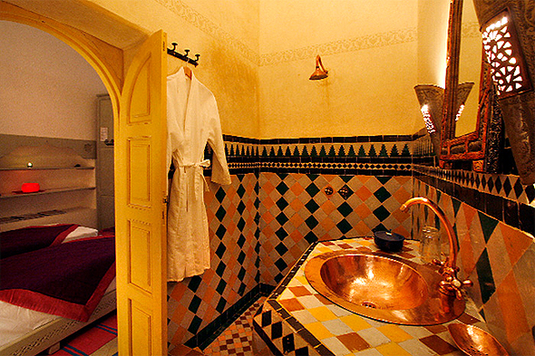Ванна кімната у марокканському стилі фото №22