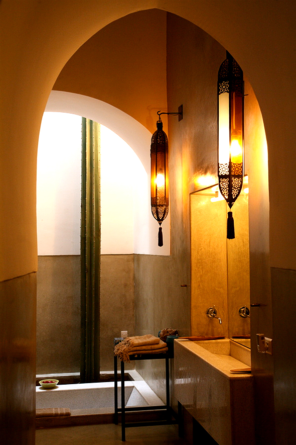 Ванна кімната у марокканському стилі фото №23