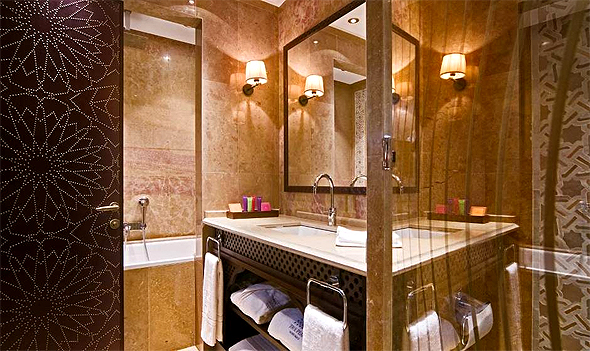Ванная комната в марокканском стиле фото №3
