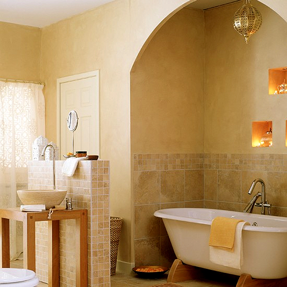 Ванна кімната у марокканському стилі фото №31