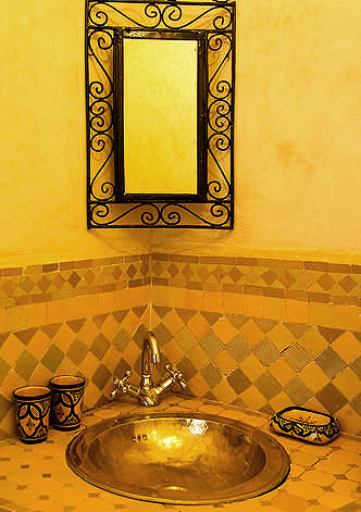 Ванна кімната у марокканському стилі фото №34
