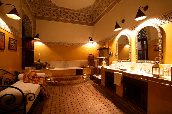 Ванная комната в марокканском стиле фото №35