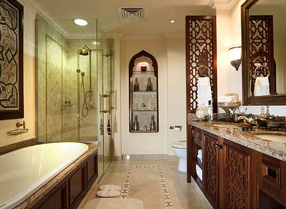 Ванная комната в марокканском стиле фото №36