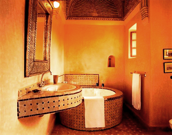Ванна кімната у марокканському стилі фото №8