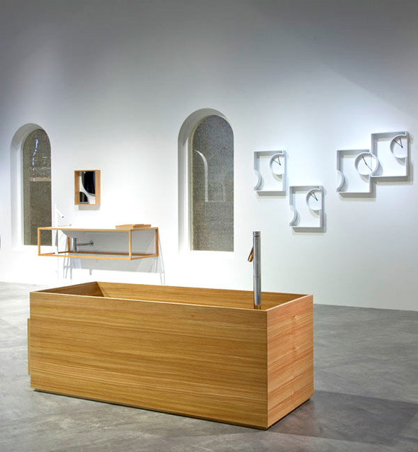 Коллекция мебели для ванной комнаты Nendo от Bisazza Bagno. Фото 2