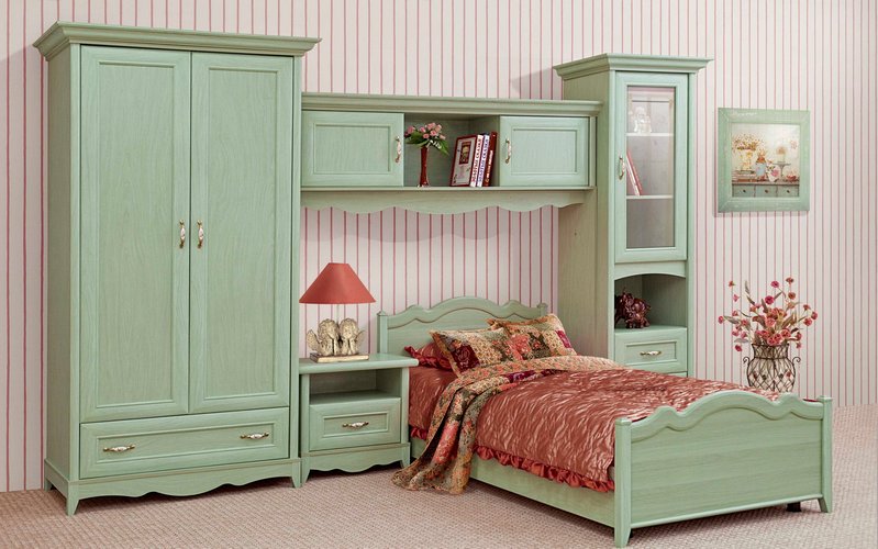 Дитяча спальня Селина зелена