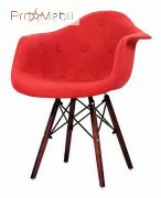 Стілець Leon Soft W Вискоза червоний К-9 Onder Mebli