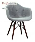 Стілець Leon Soft W Шерсть сірий W-16 Onder Mebli