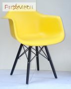 Стілець Leon BK жовтий 12 Onder Mebli