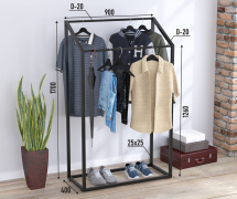 Вішак-стійка для одягу SDO 6 Loft Design