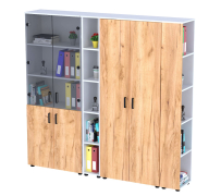 Комплект шаф Open Office №5 білий Loft Design