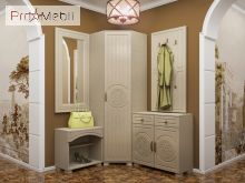 Прихожая Монблан 3 венге светлый Санти