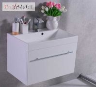 Тумба для ванної з умивальником підвісна Corsica 70 (ШН-700) Fancy Marble