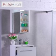 Дзеркальна шафа в ванну кімнату Santorini 600 Fancy Marble