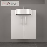 Тумба для ванної з умивальником підвісна Ibiza 60 (ШН-612) Fancy Marble