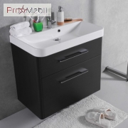 Тумба для ванної з умивальником підвісна Devon 80 (ШН-800) Fancy Marble