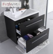 Тумба для ванної з умивальником підвісна Goa 80 (ШН-72М) Fancy Marble
