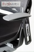 Крісло Wau black fabric charcoal network Special4You
