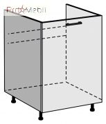 Тумба нижня МНМ 60*82 для кухні Марсель Roko