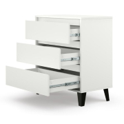 Комод 3S/70 Borg белый Mebel Bos