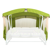 Тент з москітною сіткою на садову гойдалку Аліса хакі Vitan