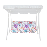 Сиденье на садовые качели Келли цветы акварельные Vitan