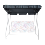 Тент на садову гойдалку Вероніка / Келлі поліестер графіт Vitan