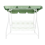 Тент на садовые качели Вероника / Келли полиэстер зеленый чай Vitan