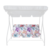 Сиденье на садовые качели Вероника цветы акварельные Vitan