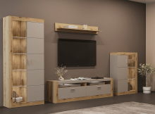 Стінка Палермо шиншила сіра Сокме