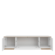 ТВ тумба 2D1K Complex white Mebel Bos