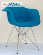 Стілець Leon Soft CH-ML Шерсть синій W-5 Onder Mebli