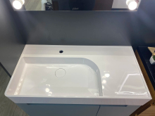 Тумба для ванної з умивальником підвісна Edge Fancy Marble