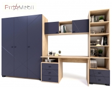 Детская стенка X-Скаут 2 графит Санти