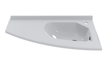 Умивальник Patricia 800 R Fancy Marble